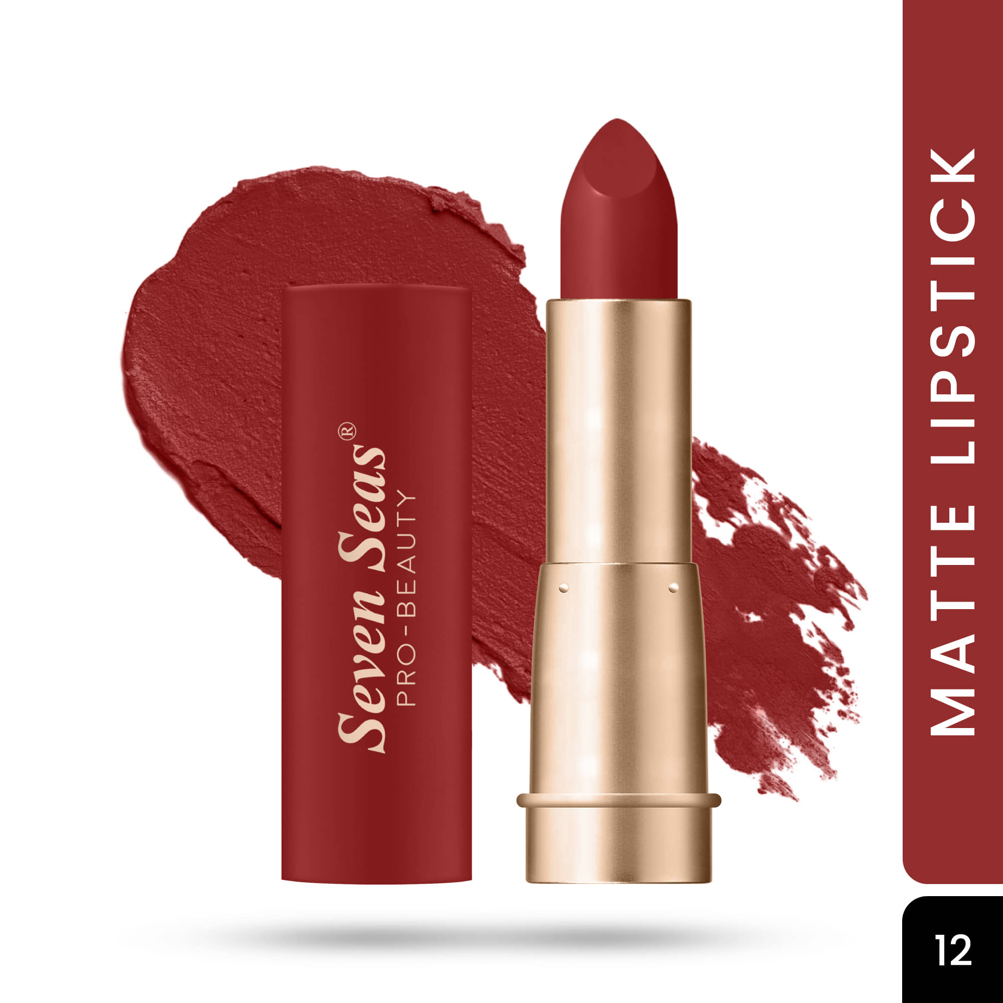 Seven Seas Coffee Brown Matte Lipstick 3g