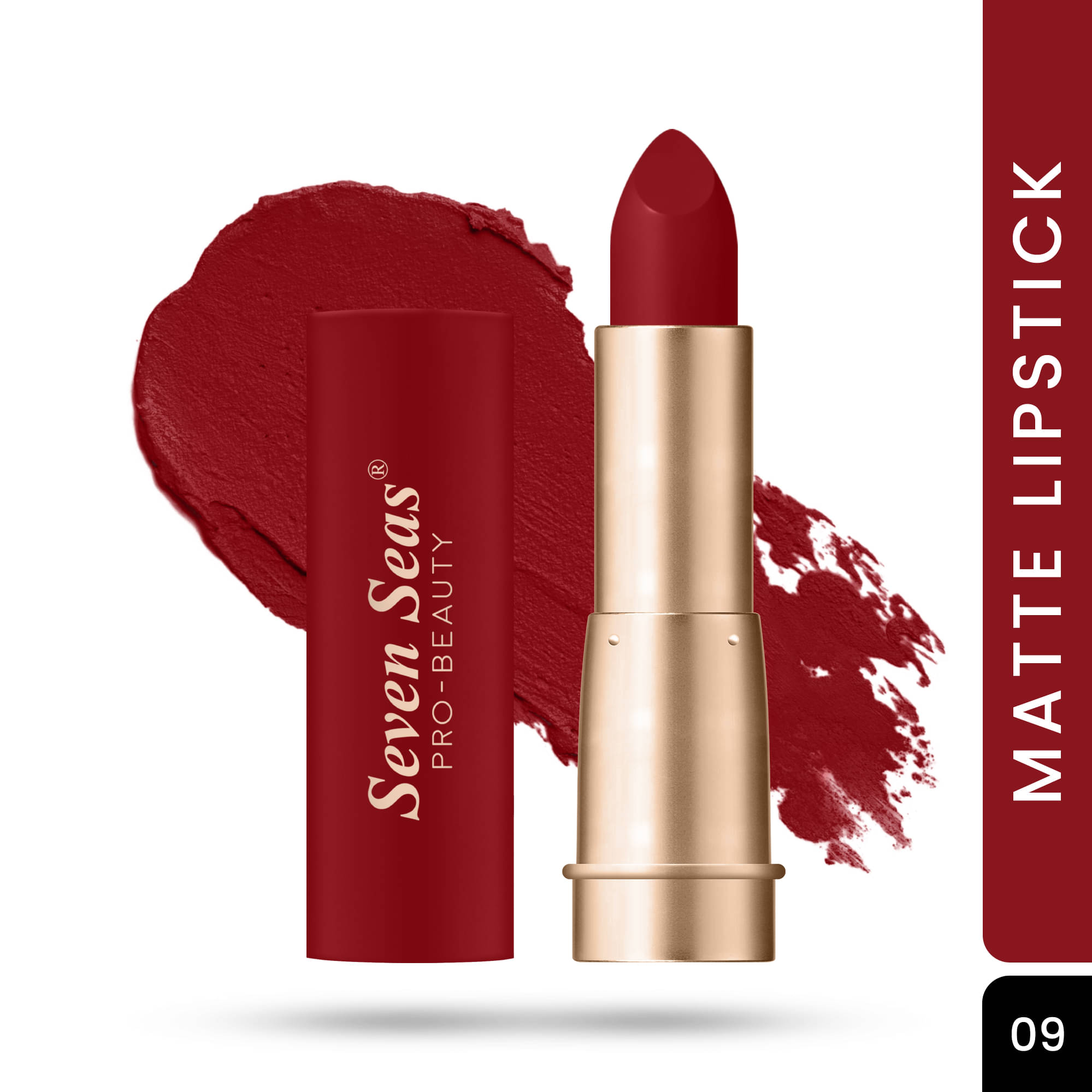     			Seven Seas Iconic Red Matte Lipstick 3g