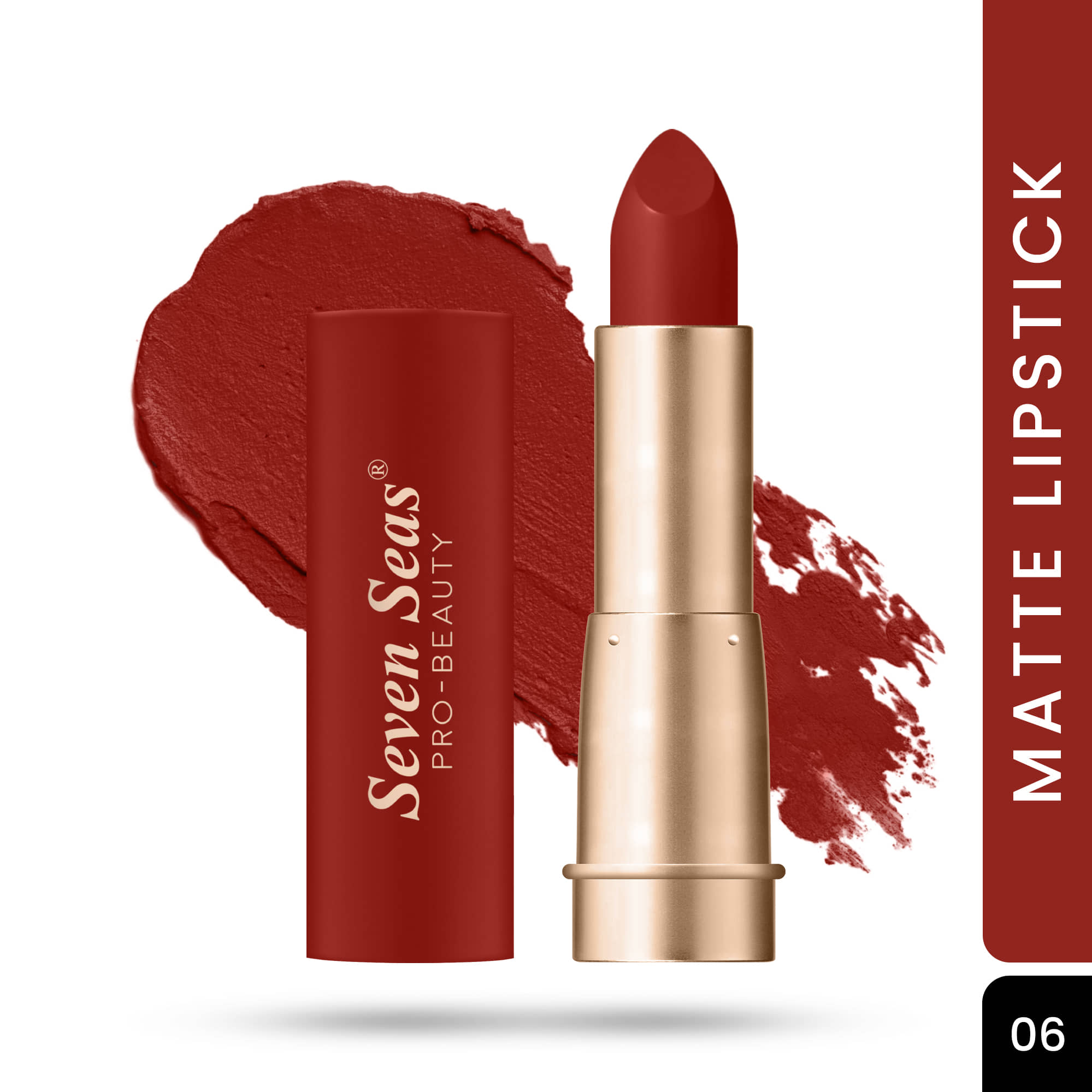 Seven Seas Coffee Brown Matte Lipstick 3g