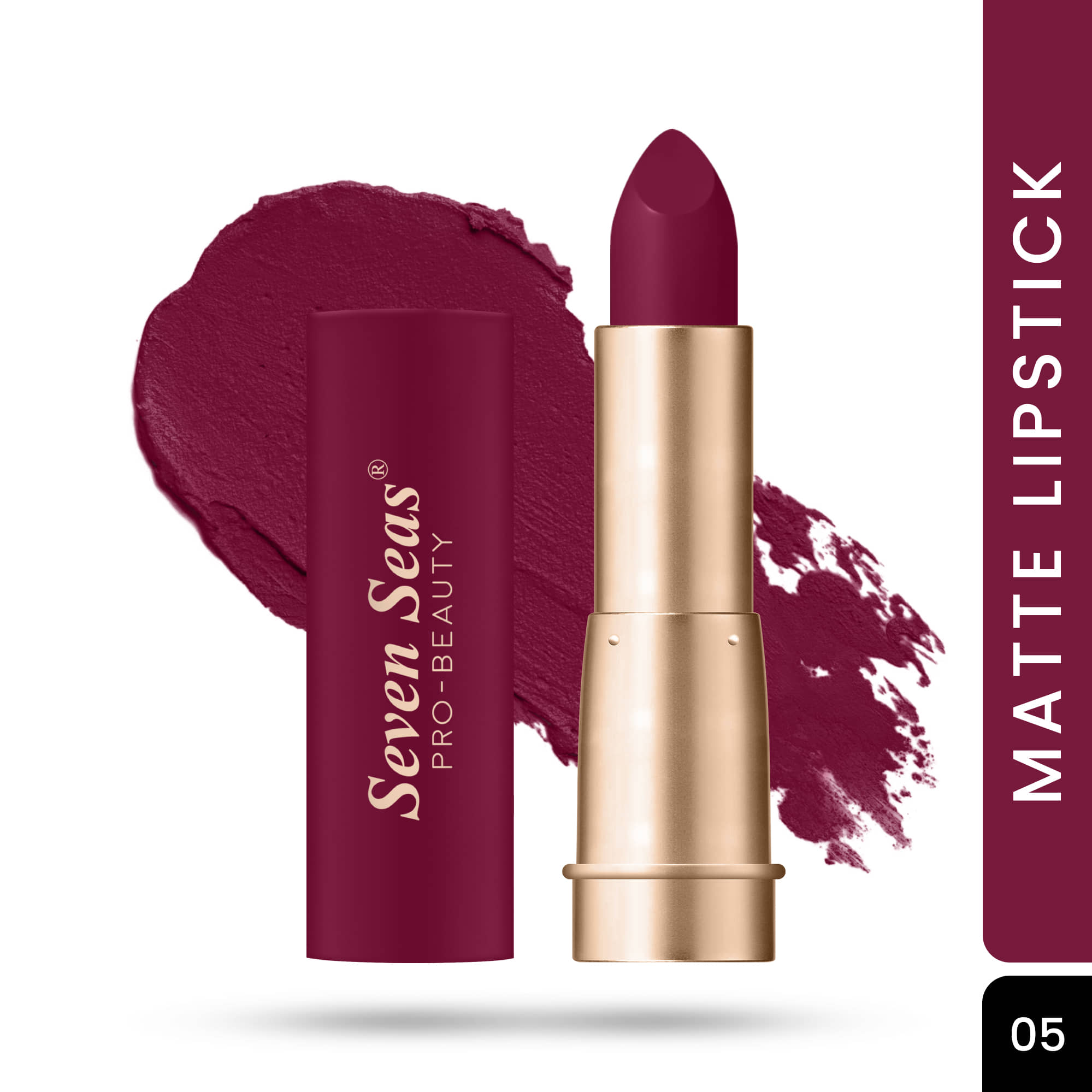 Seven Seas Coffee Brown Matte Lipstick 3g
