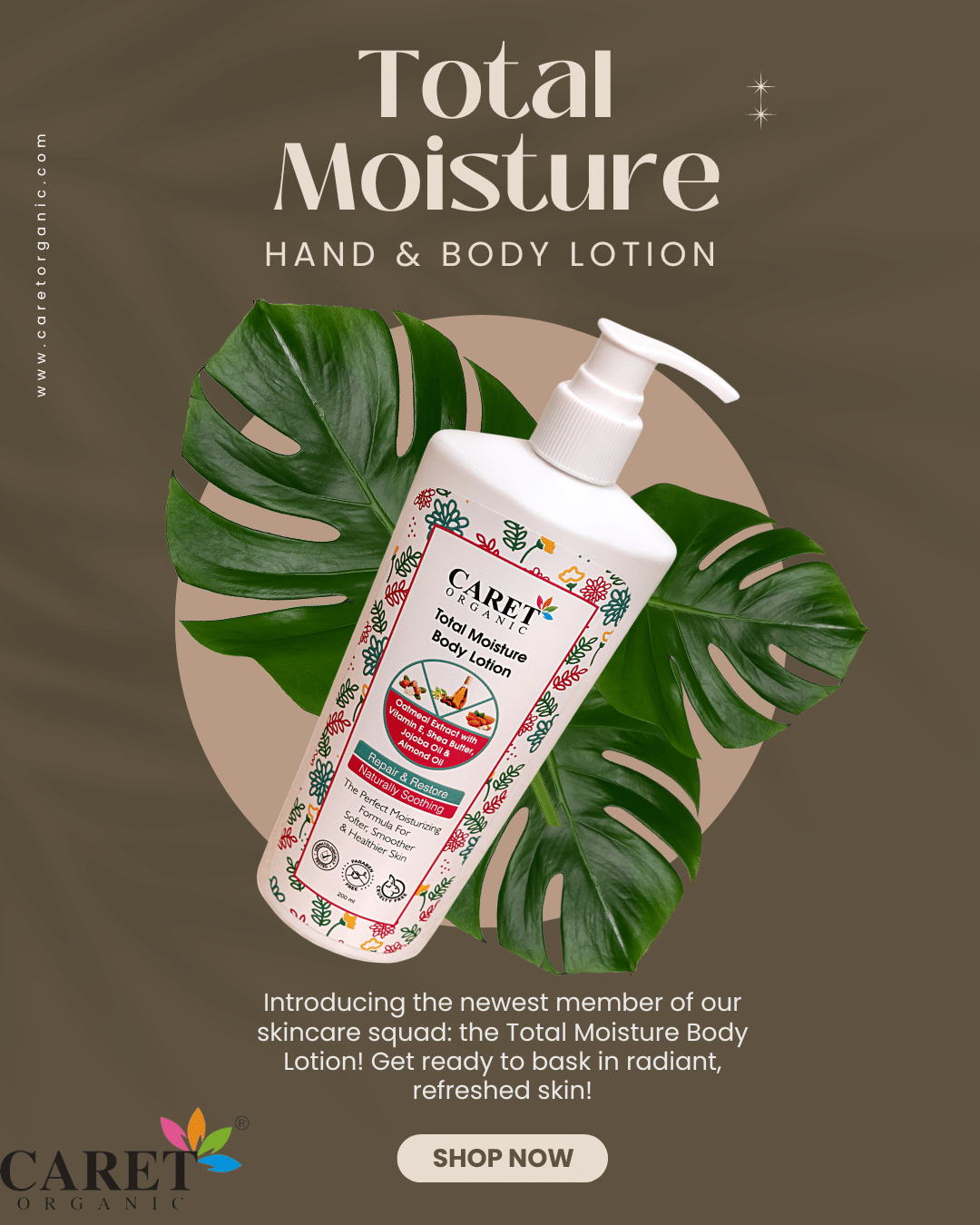 Caret Organic Hydrating Lotion For All Skin Type 200 ml ( Pack of 1 ) Caret Organic Hydrating Lotion For All Skin Type 200 ml ( Pack of 1 )