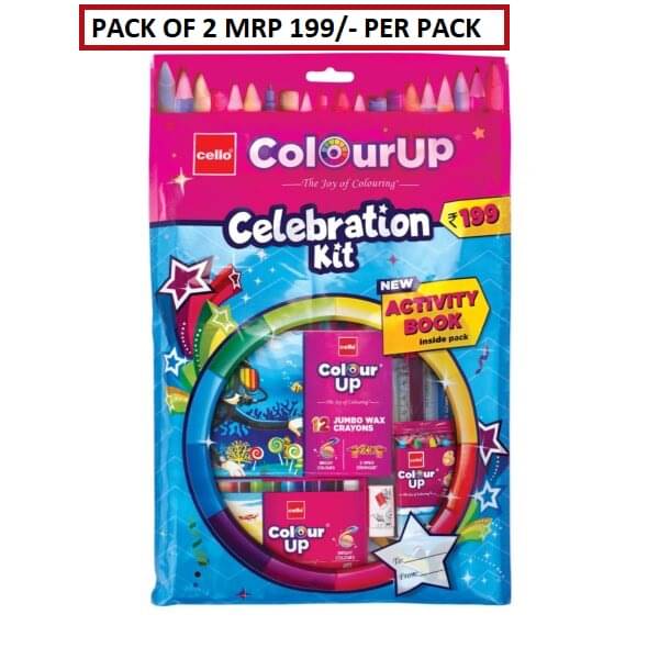     			Cello Colourup Celebration Kit - 199 (Pack of 2)