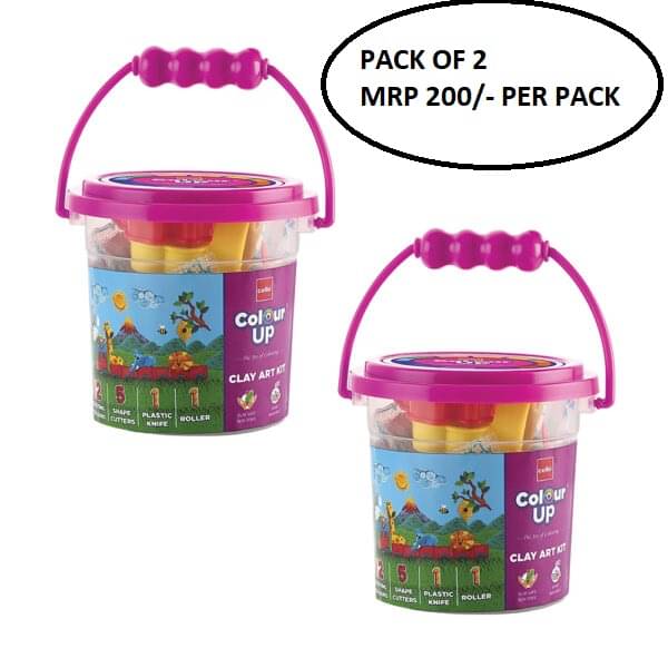     			Cello Colourup Clay Art Kit (Pack of 2)