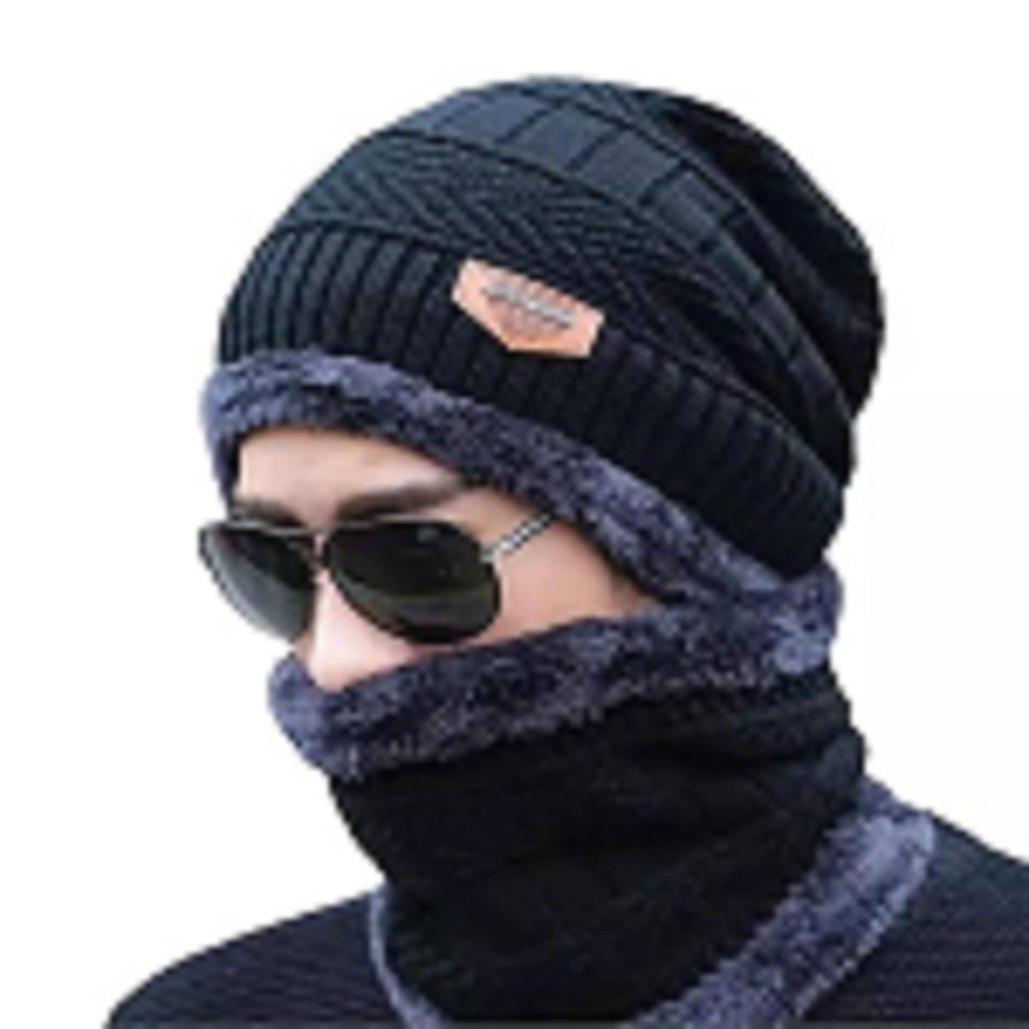 DHS Multi Color Woollen Women's Cap ( Pack of 1 ) DHS Multi Color Woollen Women's Cap ( Pack of 1 )