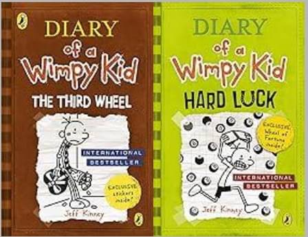 Diary of a Wimpy Kid The Third Wheel (Book 7) + Hard Luck (Diary of a Wimpy Kid 8) Diary of a Wimpy Kid The Third Wheel (Book 7) + Hard Luck (Diary of a Wimpy Kid 8)