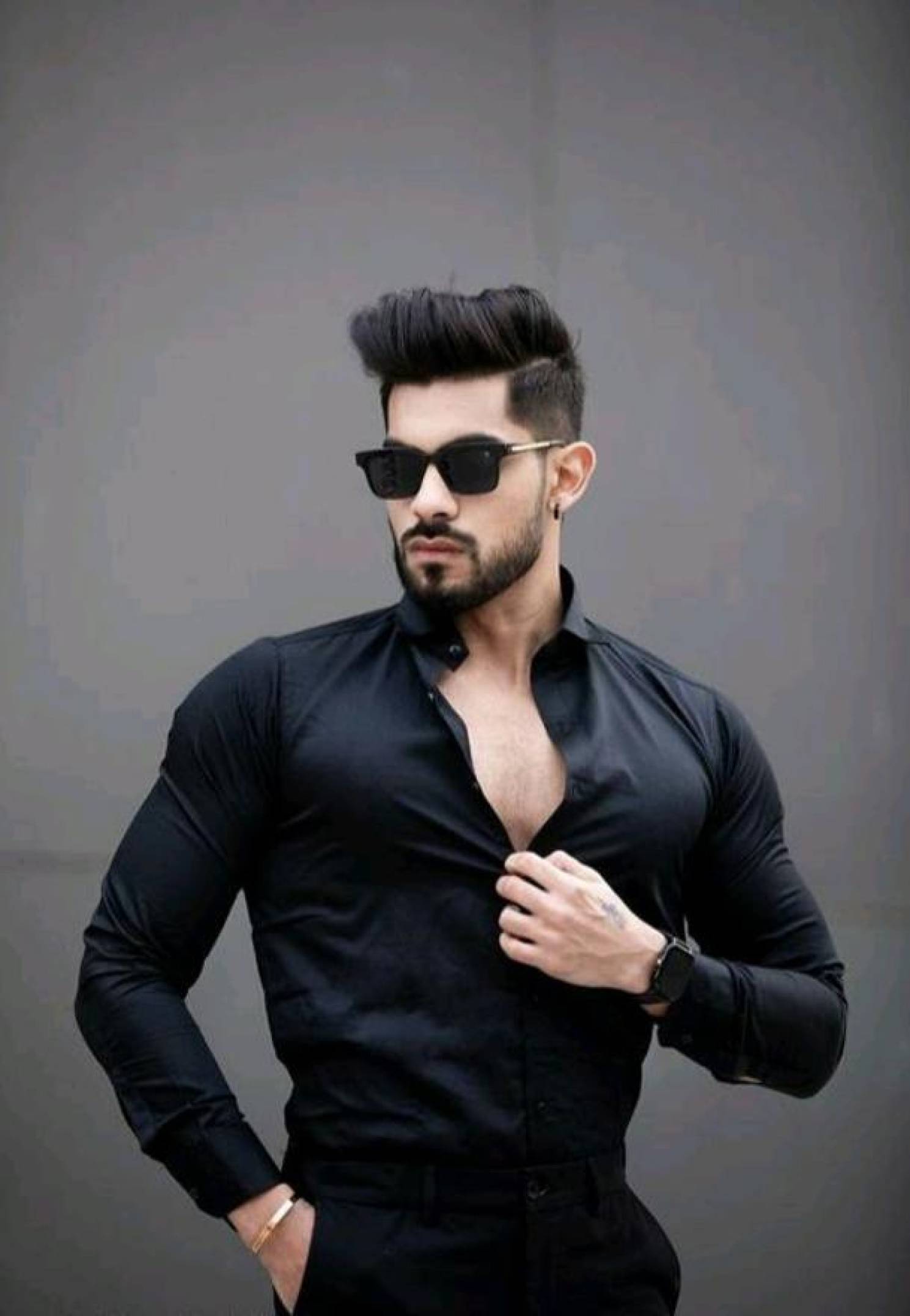 Eviqe Cotton Blend Regular Fit Solids Full Sleeves Men's Casual Shirt - Black ( Pack of 1 ) Eviqe Cotton Blend Regular Fit Solids Full Sleeves Men's Casual Shirt - Black ( Pack of 1 )