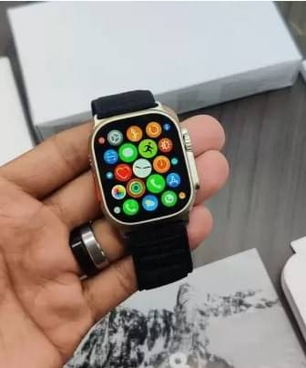     			GT GLOTIME AMOLED BT Calling Rubber Upto 1-2 days Smart Watch Black