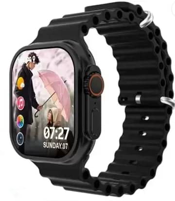     			GT GLOTIME AMOLED BT Calling Rubber Upto 1-2 days Smart Watch Black