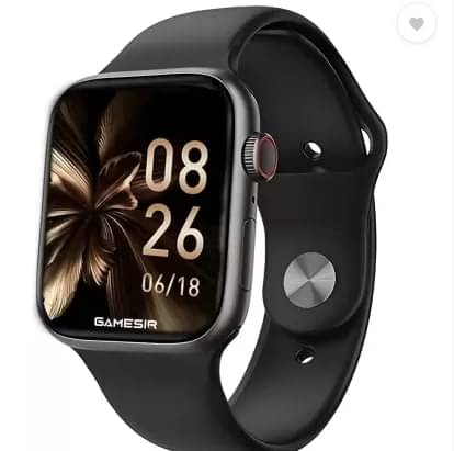     			GT GLOTIME AMOLED BT Calling Silicone Upto 1-2 days Smart Watch Black
