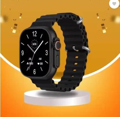     			GT GLOTIME AMOLED BT Calling Rubber Upto 1-2 days Smart Watch Black