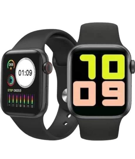     			GT GLOTIME AMOLED BT Calling Silicone Upto 1-2 days Smart Watch Black