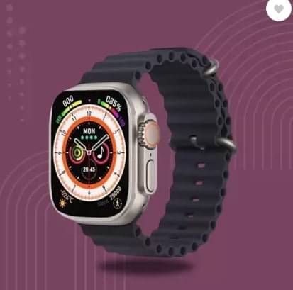     			GT GLOTIME AMOLED BT Calling Rubber Upto 1-2 days Smart Watch Black