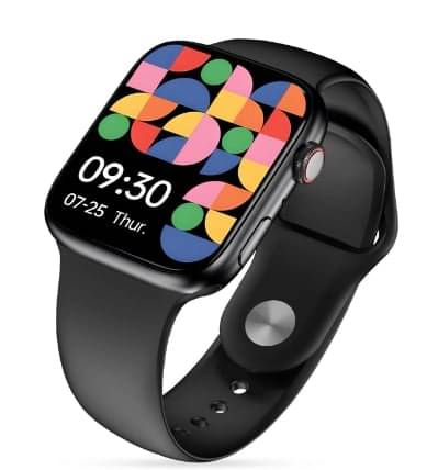     			GT GLOTIME AMOLED BT Calling Silicone Upto 1-2 days Smart Watch Black