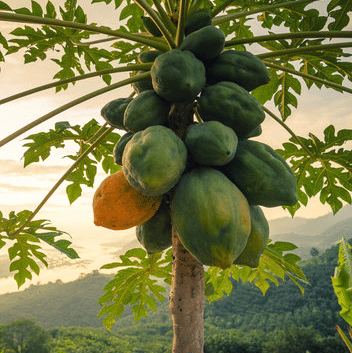 Jignisha Seeds Organic Papita Fruit ( 50 Seeds ) Jignisha Seeds Organic Papita Fruit ( 50 Seeds )