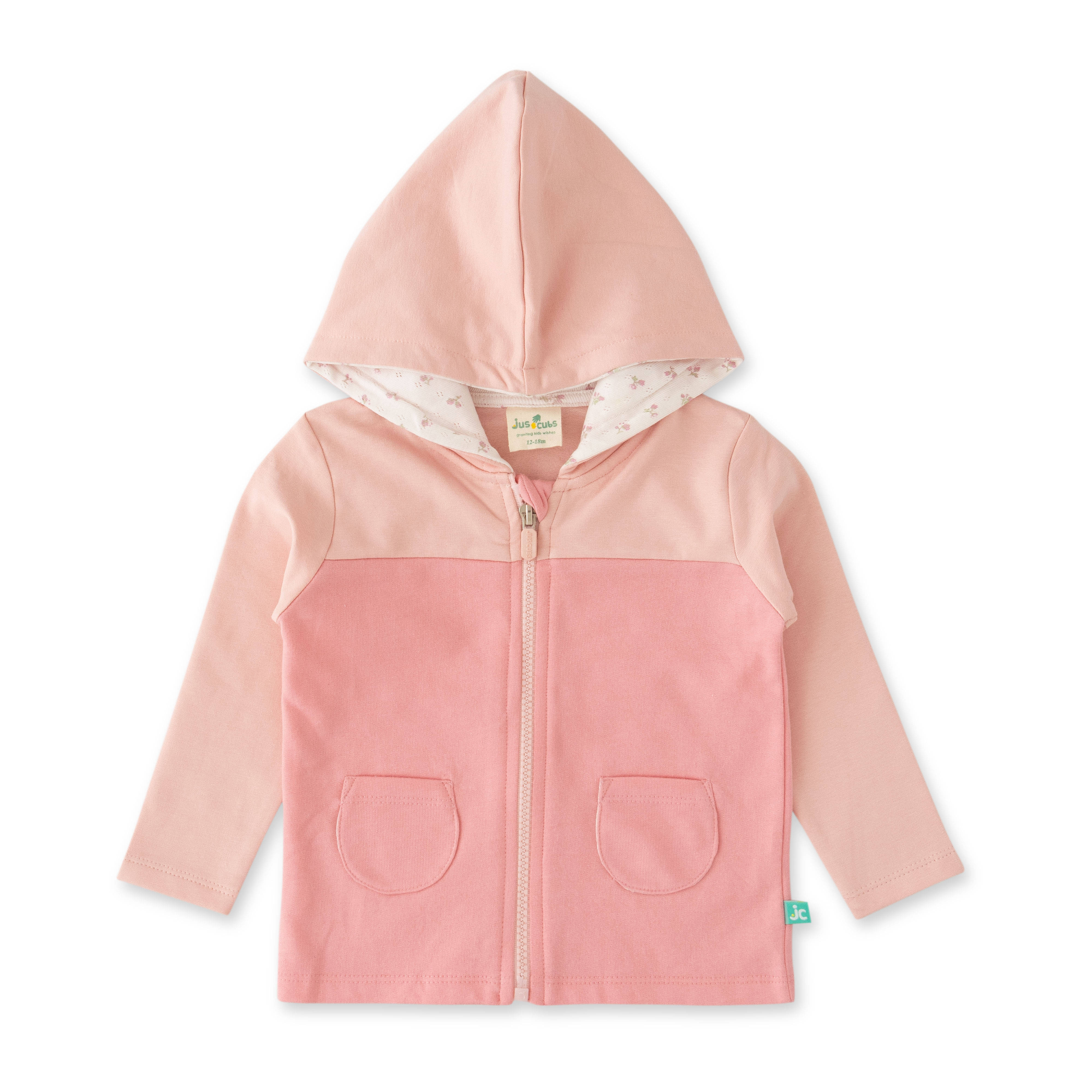     			Juscubs Pack of 1 Baby Girl 100% Cotton Sweatshirt ( Pink )