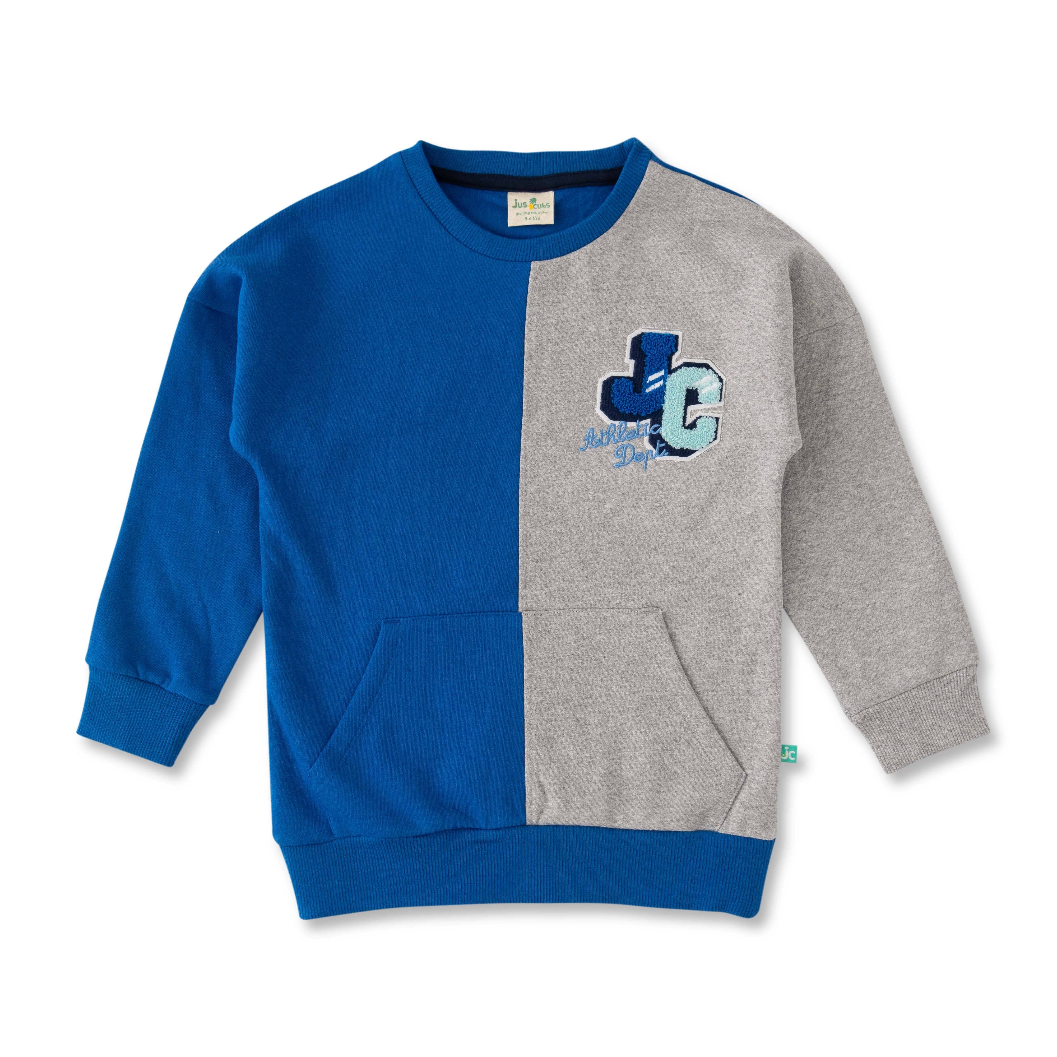     			Juscubs Pack of 1 Boys Cotton Sweatshirt ( Royal Blue )