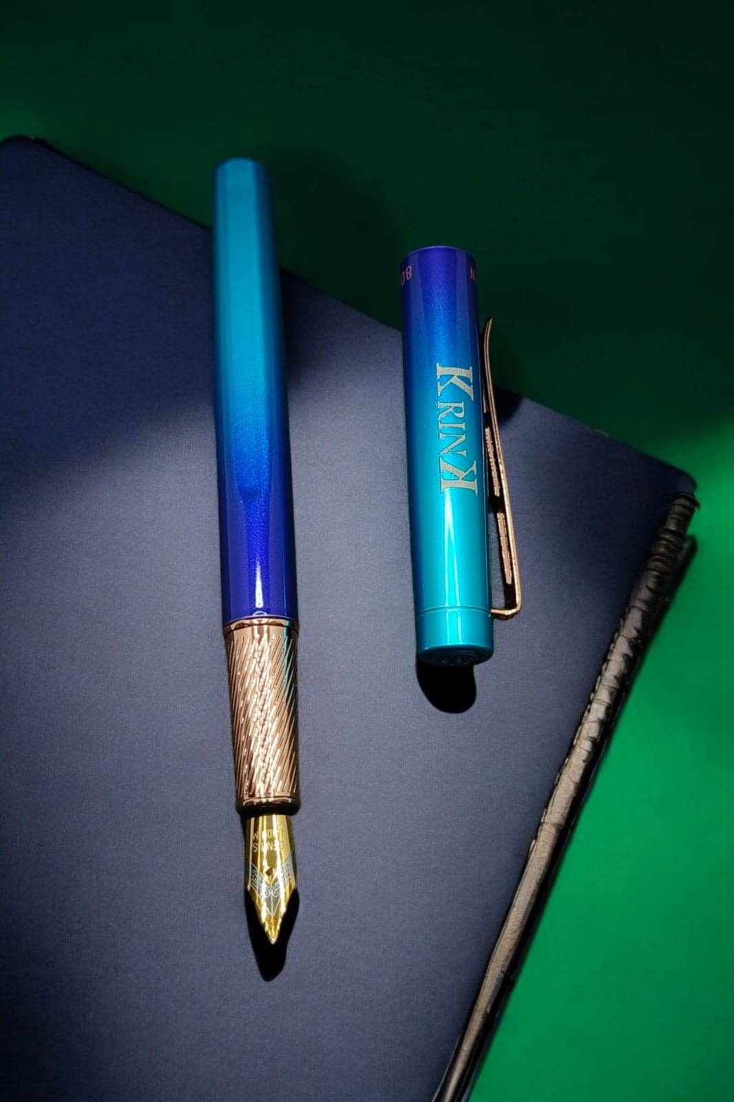     			Krink F142 Metal Pen Fitted with Germany Made Components Fountain Pen