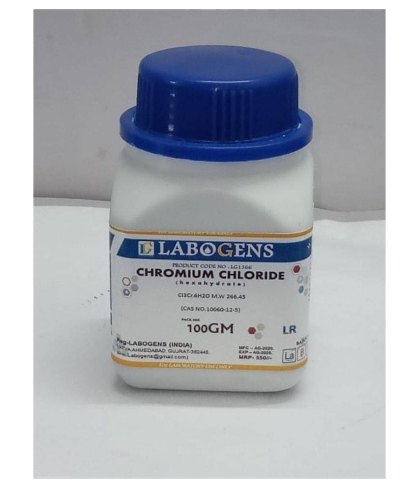     			LABOGENS CHROMIUM CHLORIDE (hexahydrate)  100GM
