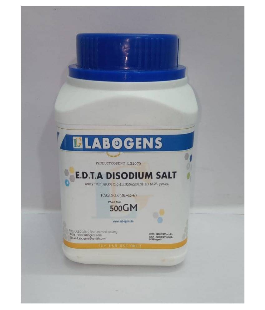     			LABOGENS E.D.T.A. Disodium Salt  500GM