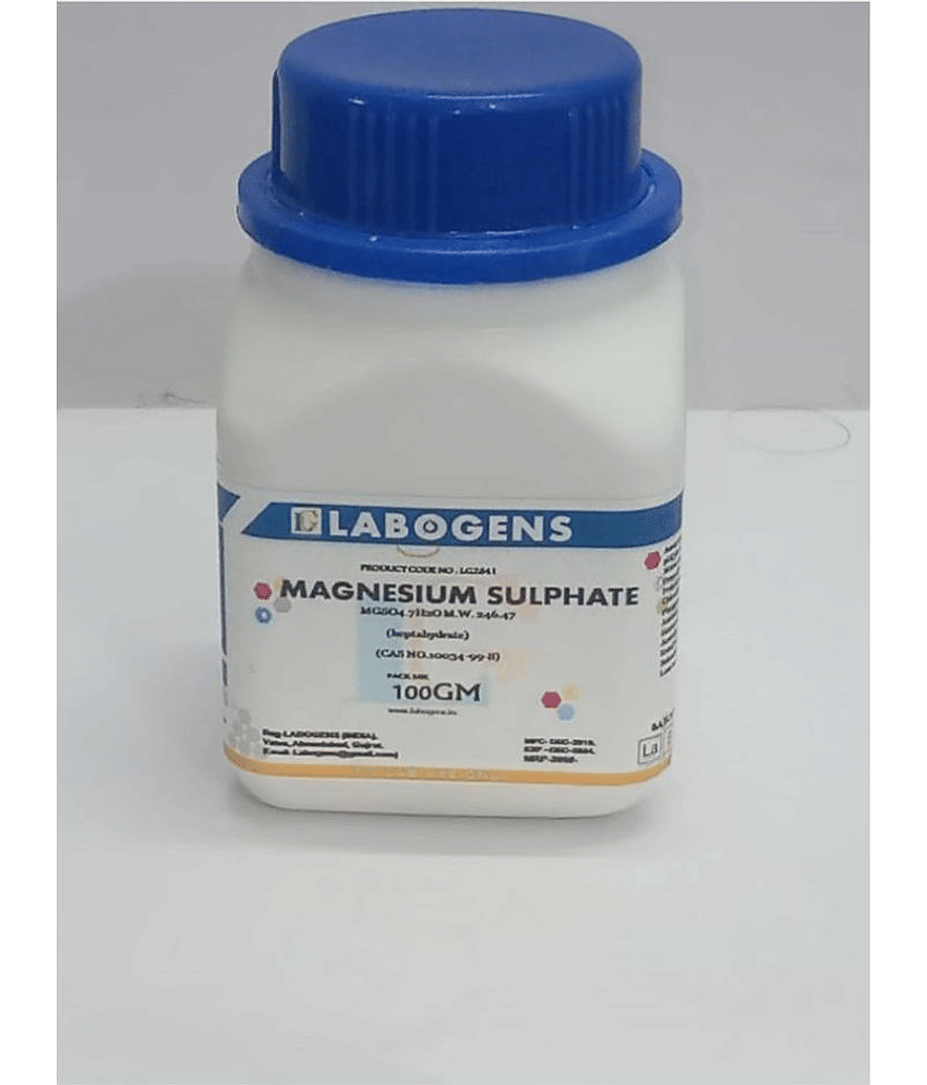 LABOGENS MAG-NES-IUM SUL-PHATE (heptahydrate) 100gm - Stationery | Buy online on ZillyBuy