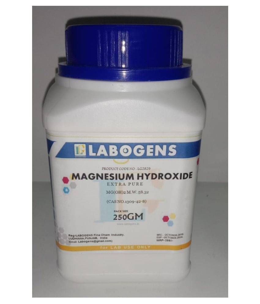     			LABOGENS MAGNESIUM HYDROXIDE Extra Pure 250GM