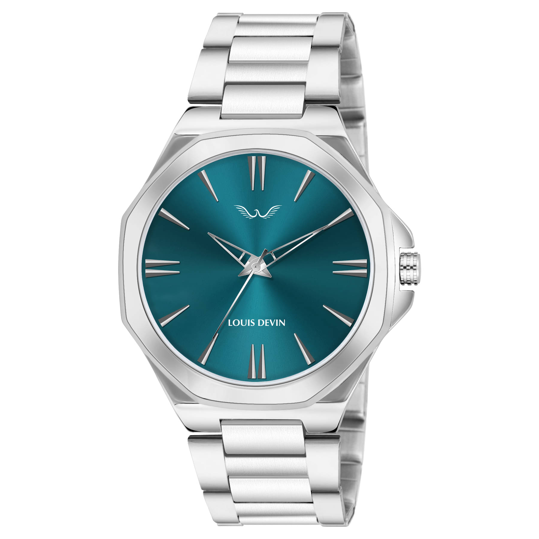     			LOUIS DEVIN Silver Metal Analog Men's Watch