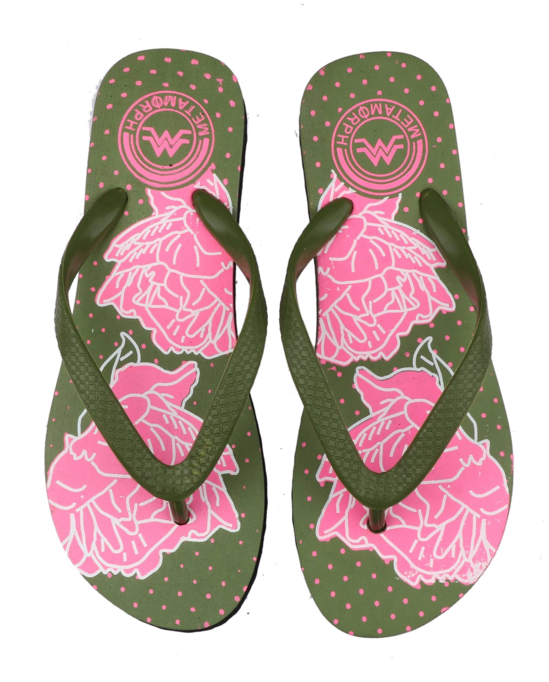     			METAMORPH X RITA Olive Women's Daily Slipper