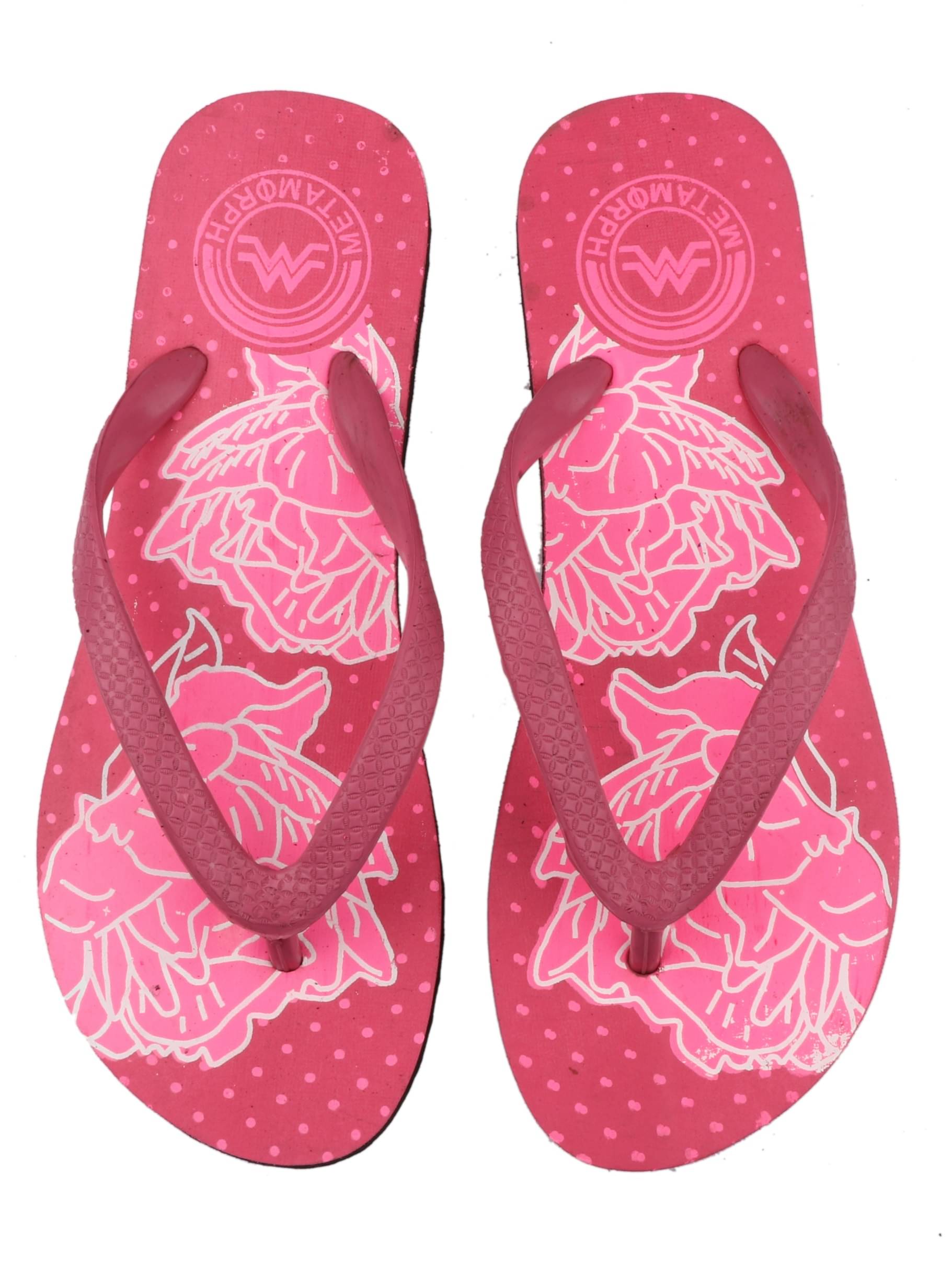     			METAMORPH X RITA Pink Women's Daily Slipper