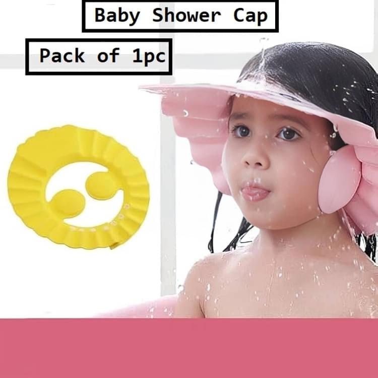     			Multi Deal Multi-Colour Silicone Shower Cap ( 1 pcs )