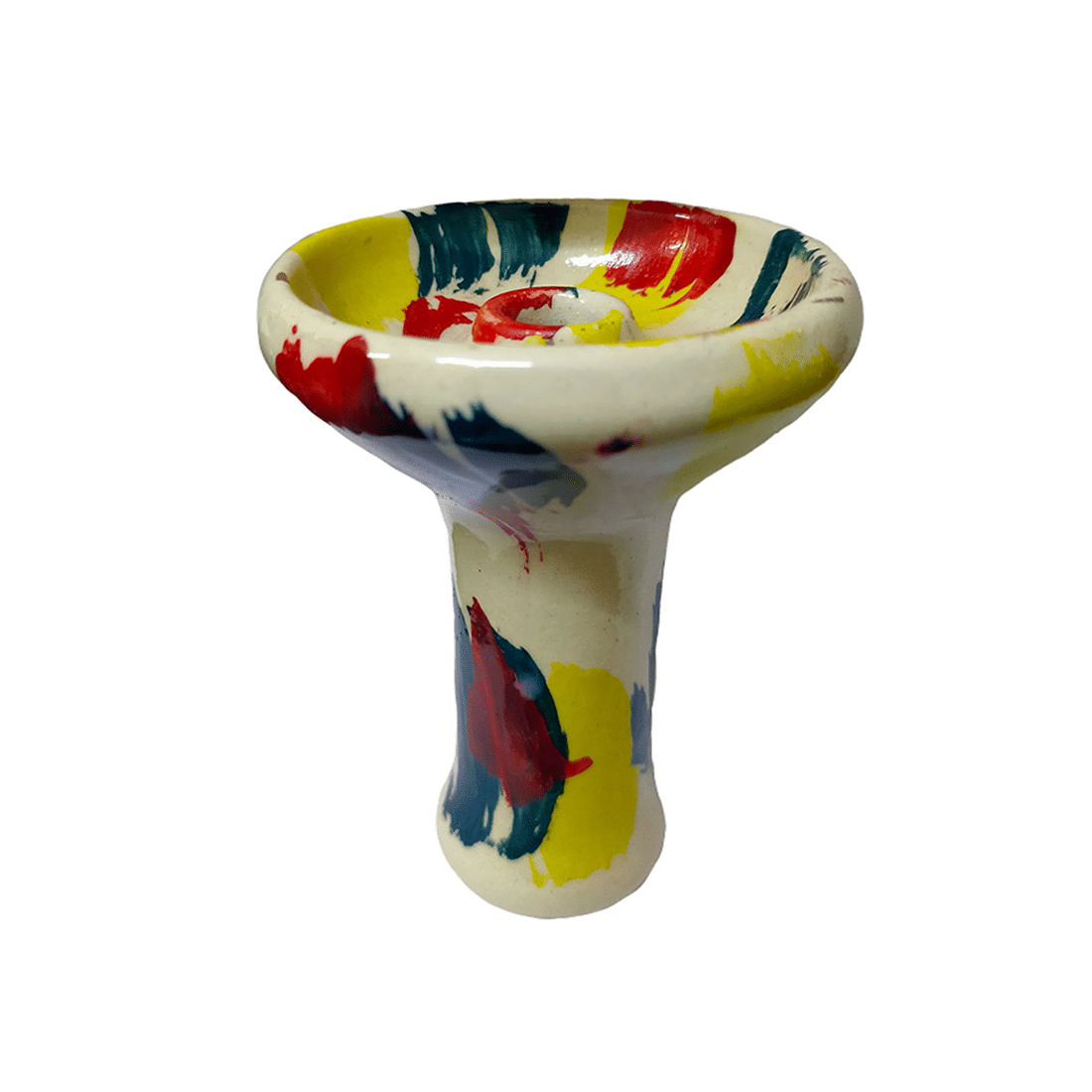 PUFF SMART American Phunnel Ceramic Chillum (Multicolor)