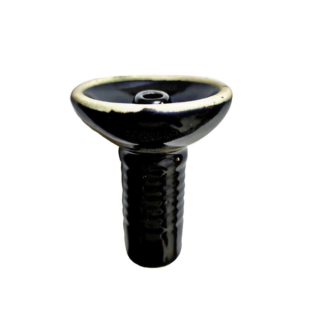 PUFF SMART American Phunnel Ceramic Chillum (Black Shade)