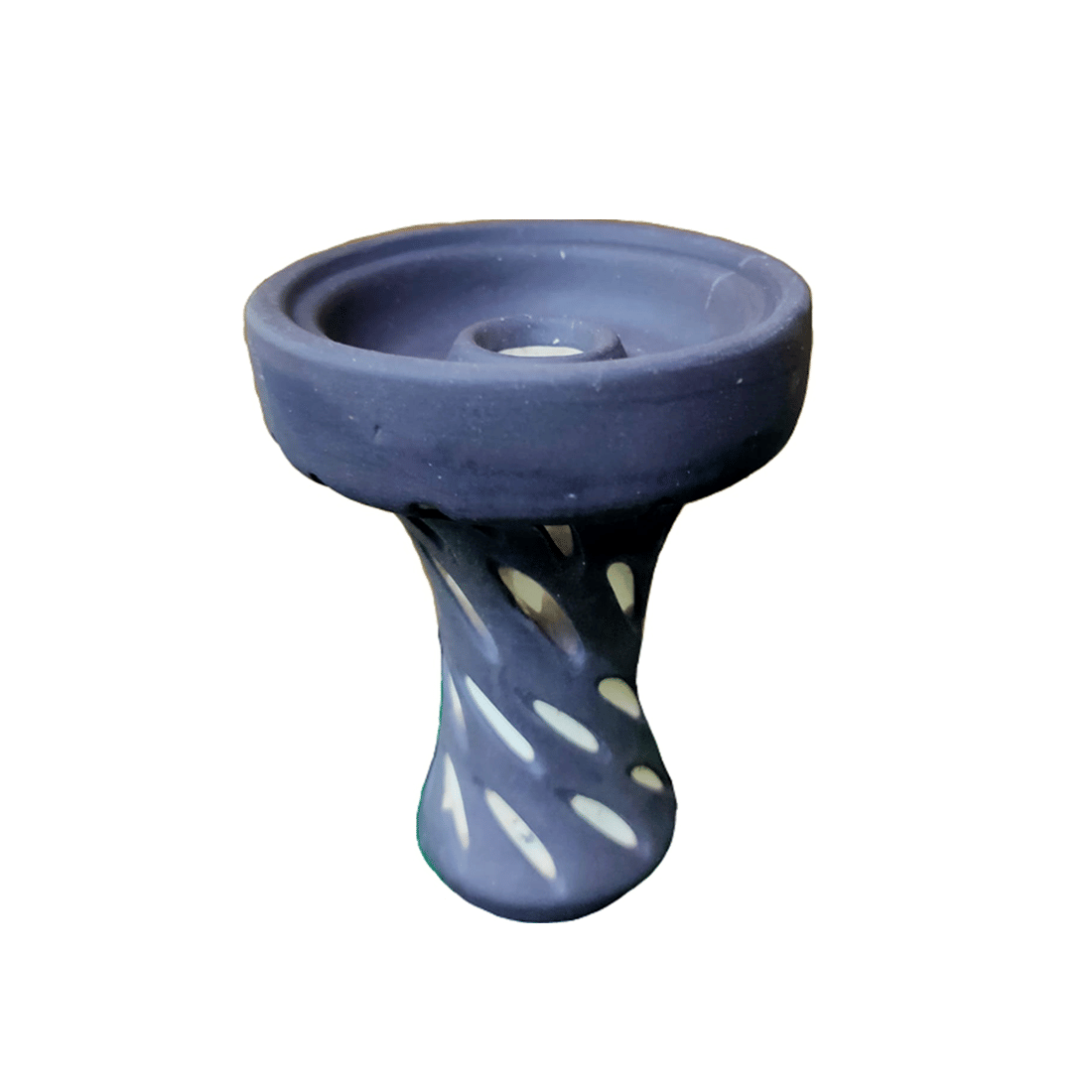 PUFF SMART American Phunnel Ceramic Chillum (Full Grey Shade)