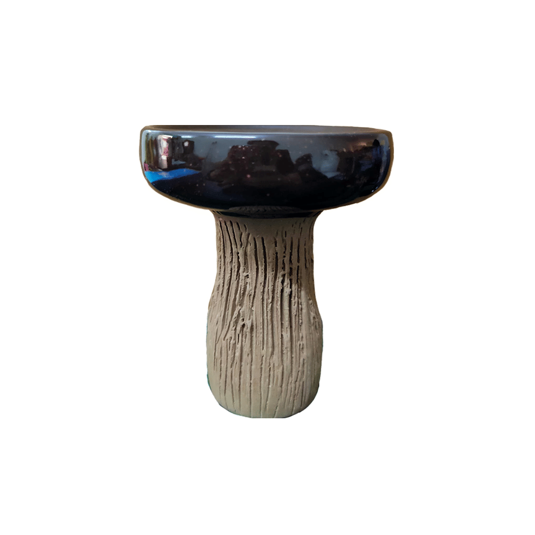 PUFF SMART American Phunnel Ceramic Chillum (Brown Shade)