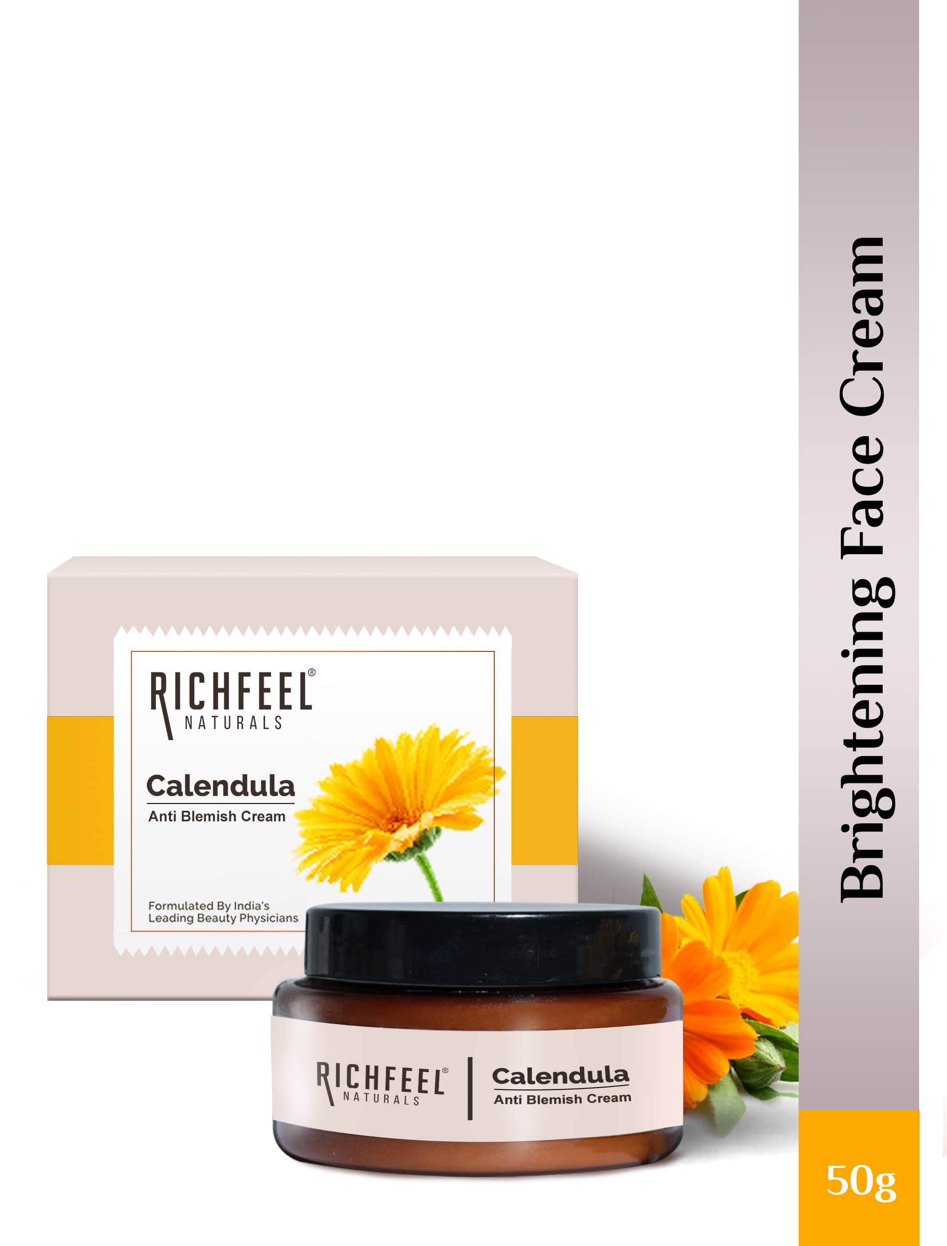 Richfeel Day Cream All Skin Type Turmeric ( 50 gm )