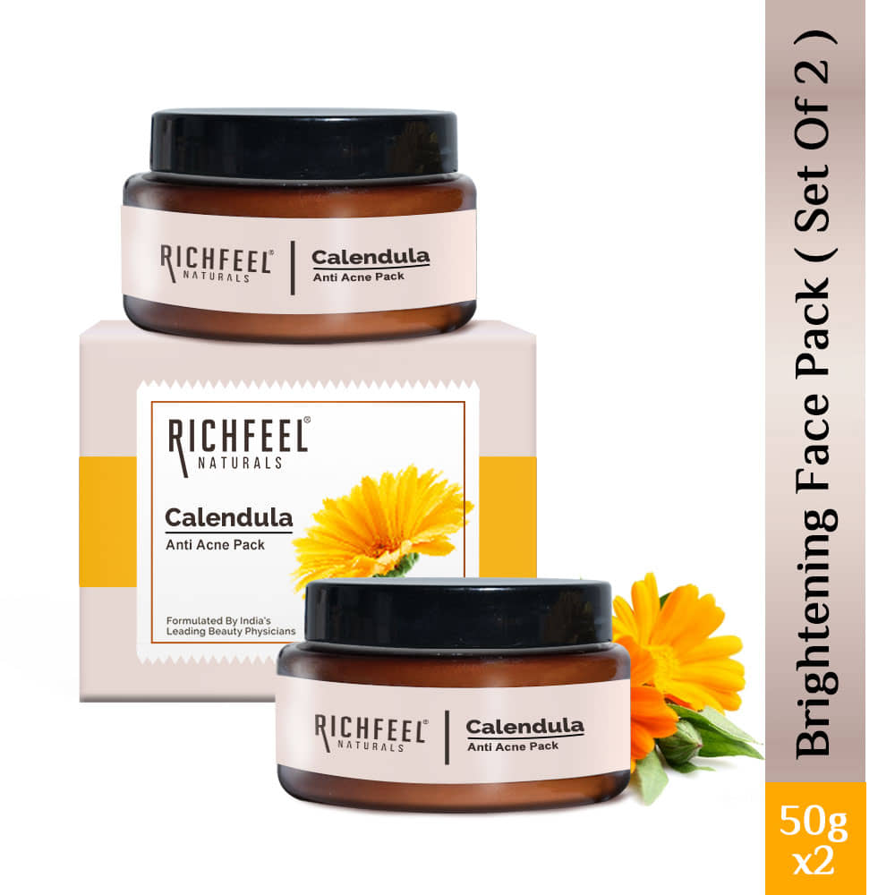 Richfeel - Fairness Face Pack for Normal Skin ( Pack of 2 )
