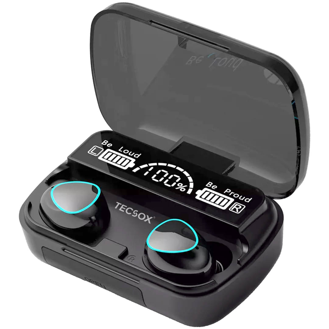     			Tecsox Max 10 In Ear TWS Black