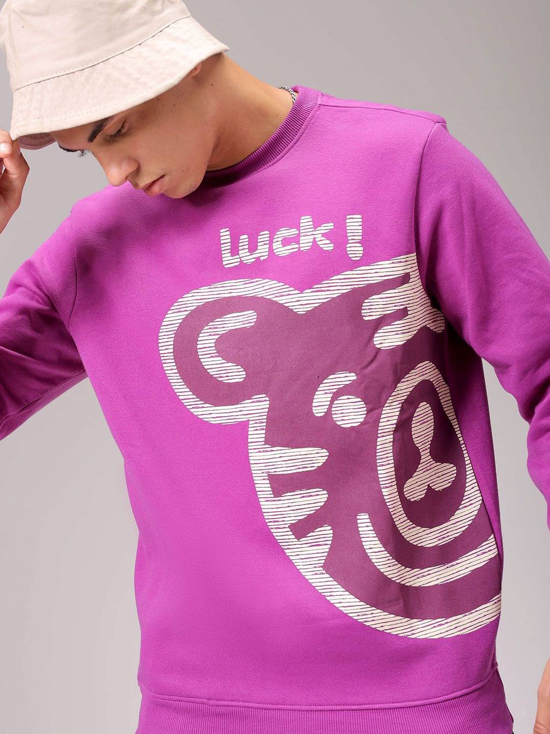 The Indian Garage Co Men Long Sleeves Round Neck Sweatshirt The Indian Garage Co Men Long Sleeves Round Neck Sweatshirt