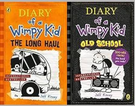 The Long Haul (Diary of a Wimpy Kid book 9)+ Diary of a Wimpy Kid 10 Old School Paperback – 1 January 2017 The Long Haul (Diary of a Wimpy Kid book 9)+ Diary of a Wimpy Kid 10 Old School Paperback – 1 January 2017