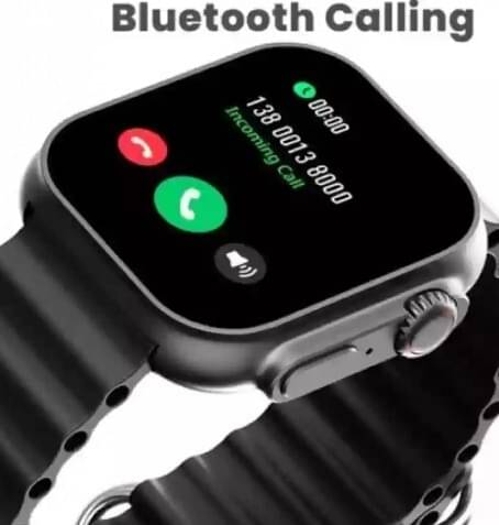     			Truetag AMOLED BT Calling Rubber Upto 1-2 days Smart Watch Black