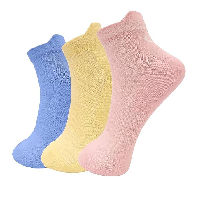XJARVIS Pack of 3 Men's Cotton Blend Ankle Length Socks ( Multicolor ) - Socks | Buy online on ZillyBuy