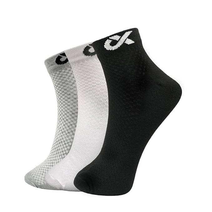 XJARVIS Pack of 3 Men's Cotton Blend Ankle Length Socks ( Multicolor ) XJARVIS Pack of 3 Men's Cotton Blend Ankle Length Socks ( Multicolor )