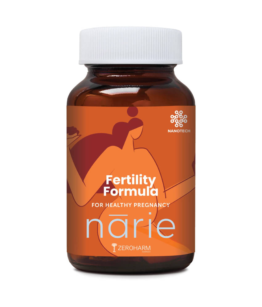     			ZEROHARM Narie Fertility Formula Tablets with Shatavari, Jivanti, Shivalingi, Chaste Berry 60 Nos