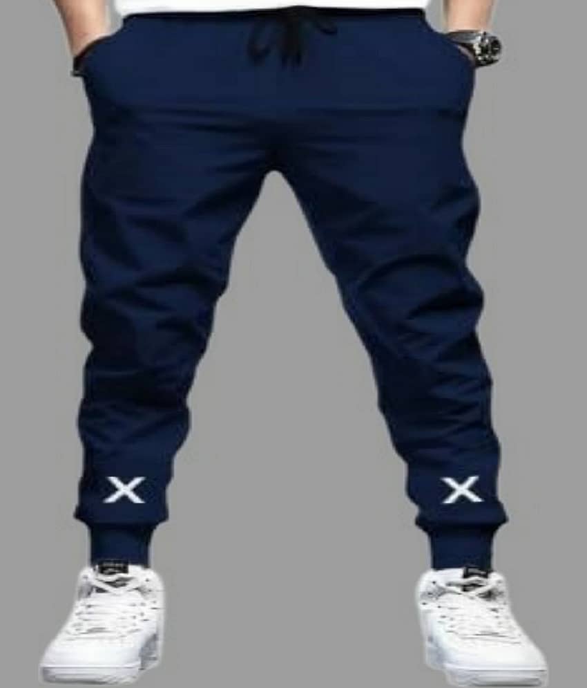 attitude start of fashion Black Lycra Men's Joggers ( Pack of 1 ) - Track Pants | Buy online on ZillyBuy