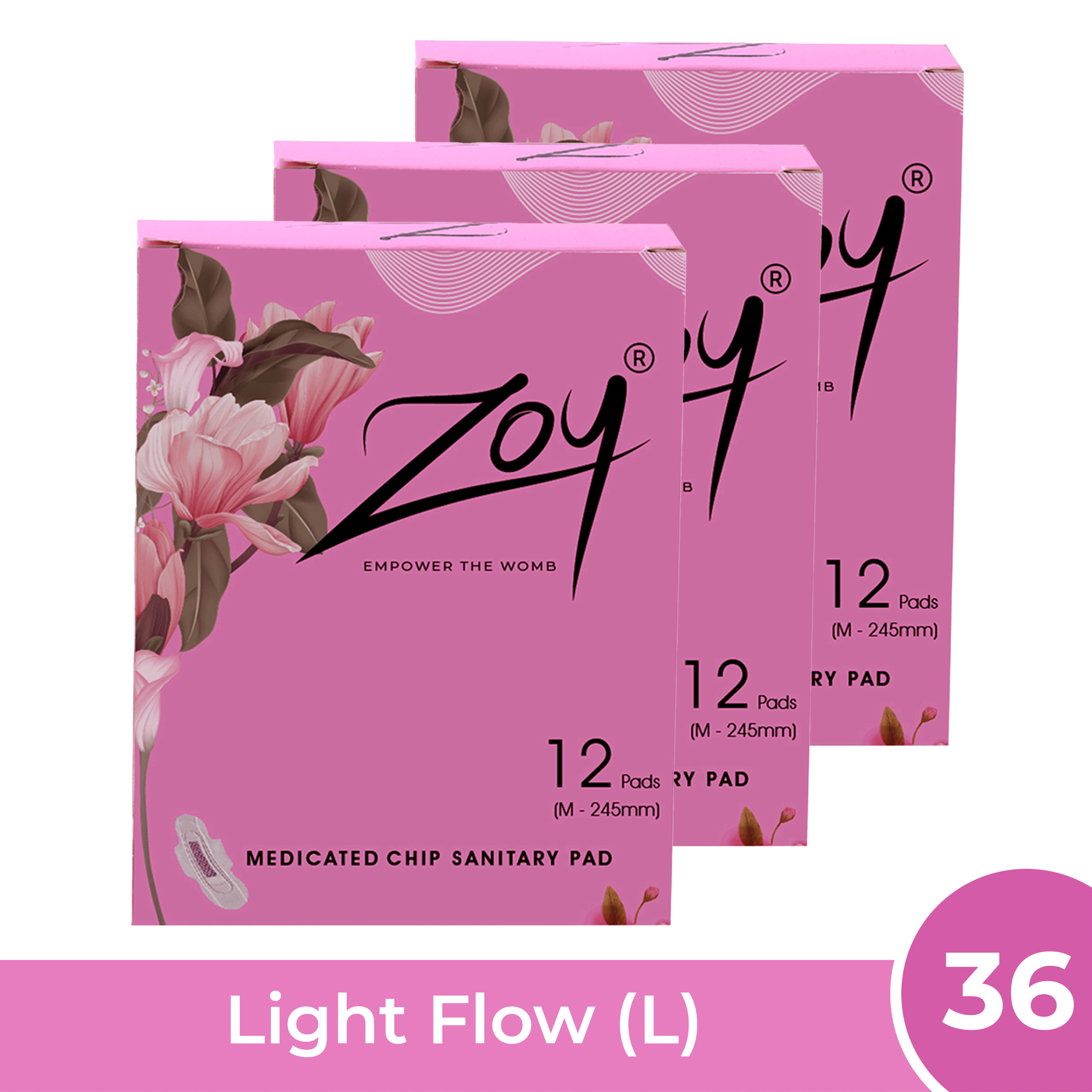     			zoy Cottony Large Ultra Thin Sanitary Pad