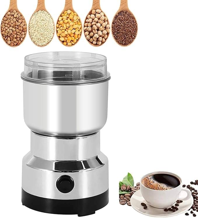     			Mini Electric 150 Watt Stainless Steel Dry Mixer Grinder for Coffee and  Spices