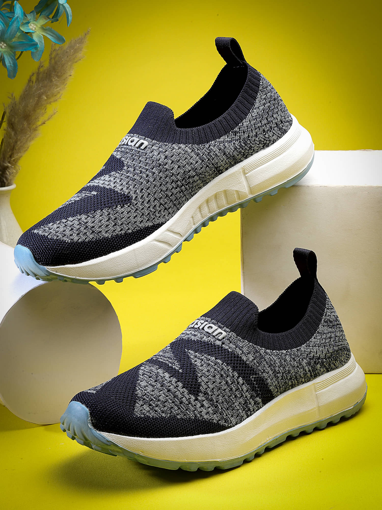 ASIAN Navy Blue Women's Loafers - Casual Shoes | Buy online on ZillyBuy