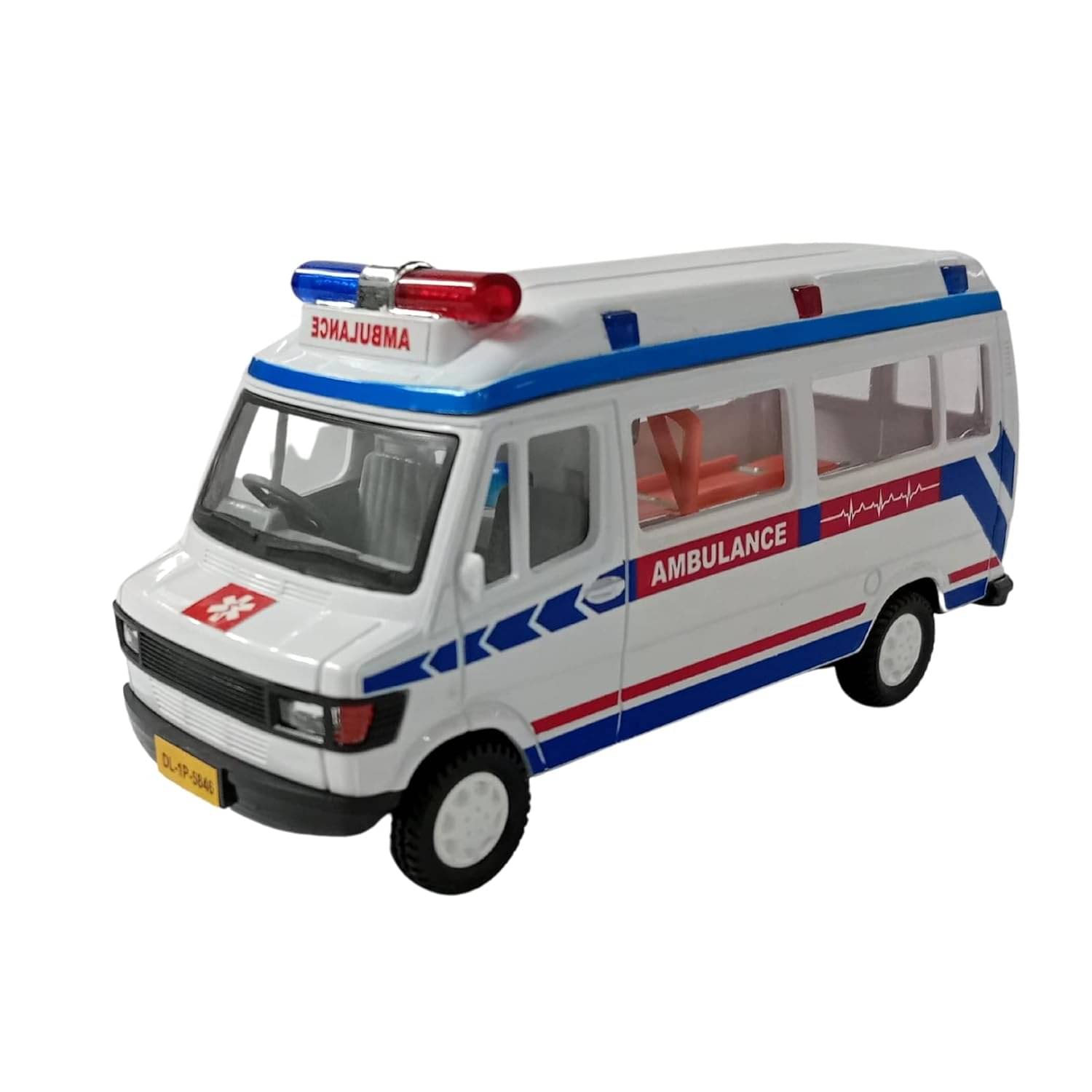 Ambulance Toy for Kids | Pull Back Action Miniature Scaled Model Vehicle Toy | Friction Powered Toys Ambulance Toy for Kids | Pull Back Action Miniature Scaled Model Vehicle Toy | Friction Powered Toys