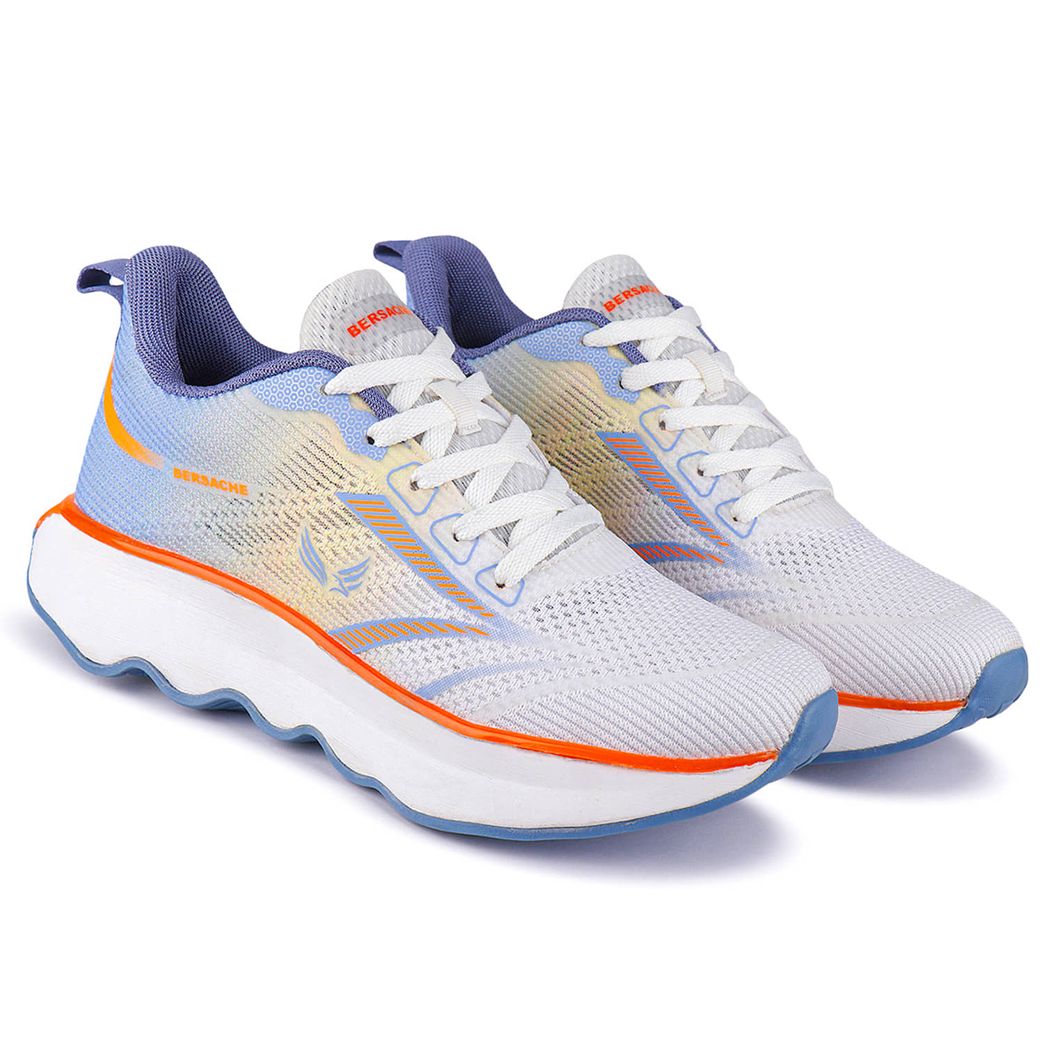 Bersache Men running shoe  White Men's Sports Running Shoes - Sports Shoes | Buy online on ZillyBuy