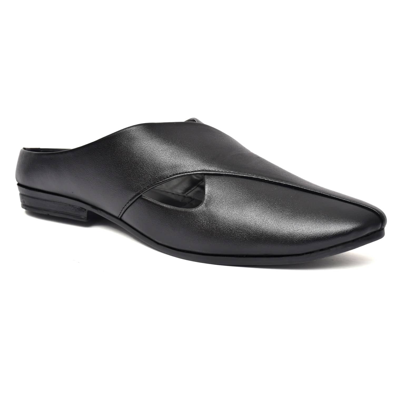 Biggie Black Men's Mule - Ethnic Shoes | Buy online on ZillyBuy