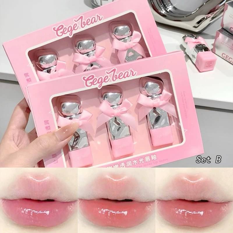     			DAIMANPU Red Glossy Lipstick 12